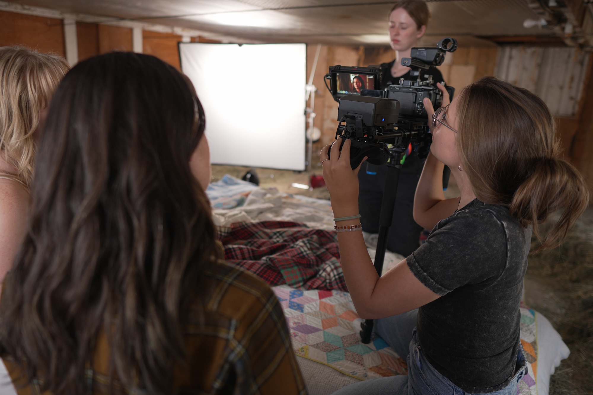 Watching playback on the closeup