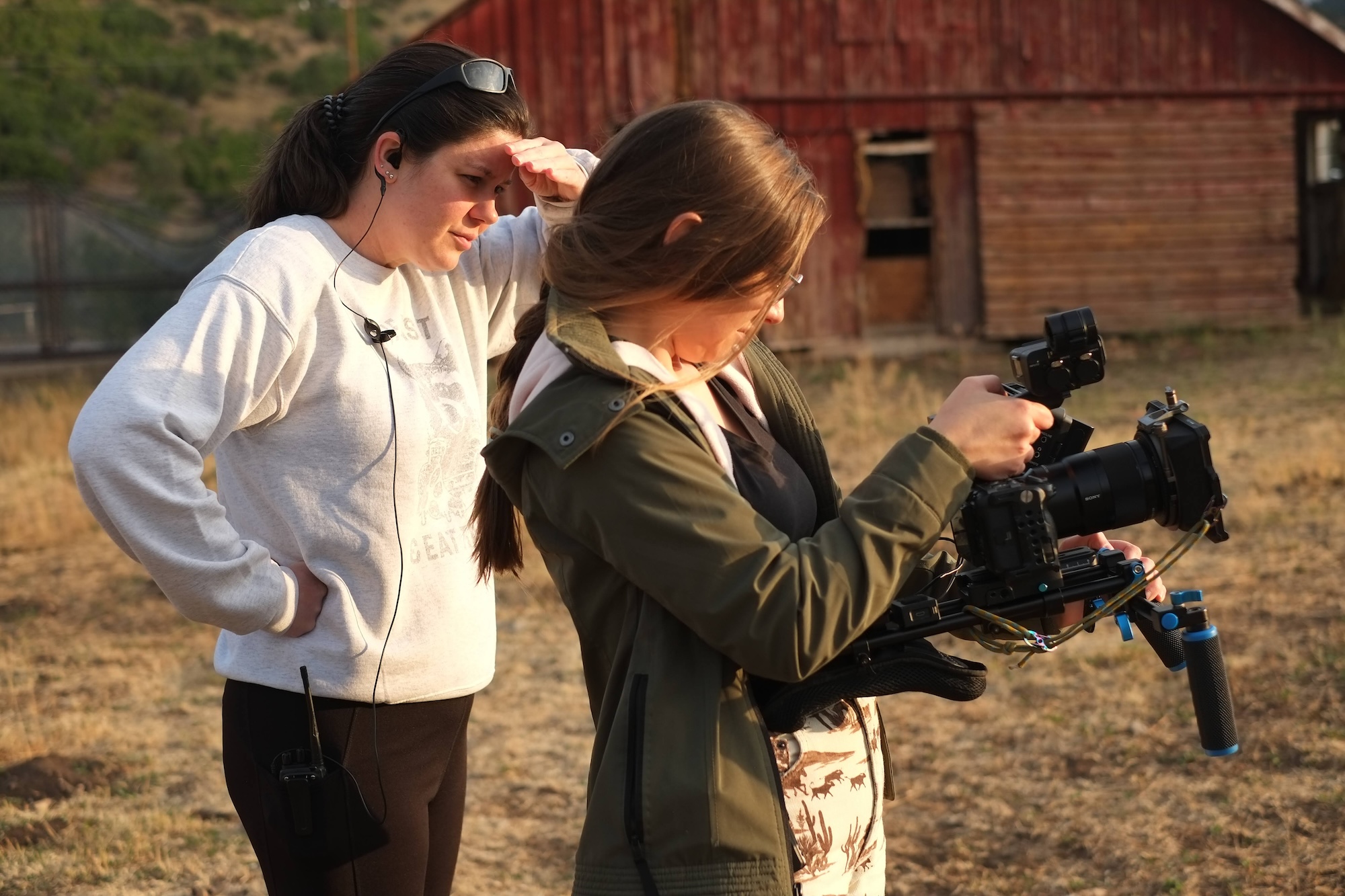 Capturing the sunrise